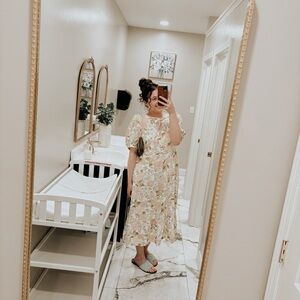 Who What Wear Floral Dress